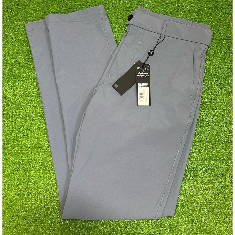 Greyson Montauk Trouser 34x34 Shadow‎ Grey Dress Slacks Performance Golf NWT NEW